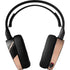 Black and Rose Gold Marble Split SteelSeries Arctis 3 Skin